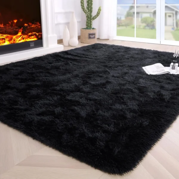 Noahas Fluffy Rugs for Bedroom Fuzzy Area Rugs for Living Room Soft Kids Carpet Non Slip Rugs for Hardwood Floors Room Decor