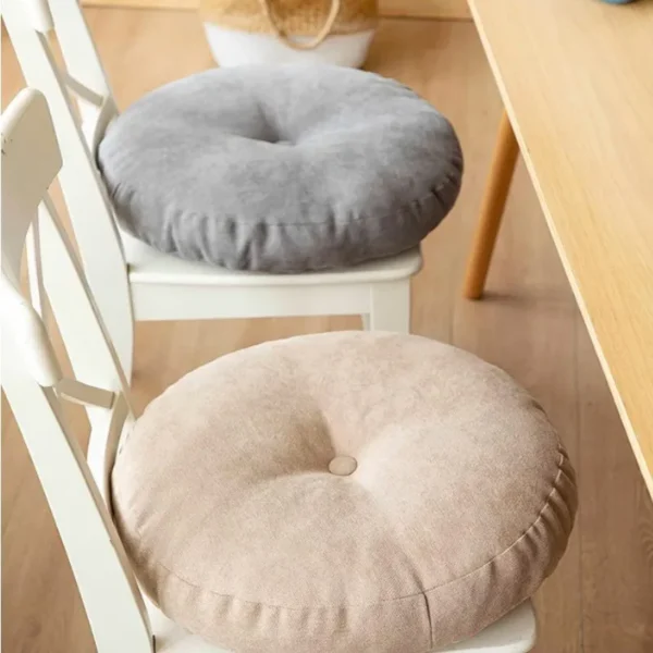 Floor Seat Pillow Solid Color Suitable for Meditation Yoga Round Seat Pads Mat Pouf Sofa Chair Bed Car Seat Pillows Cushions - Image 4