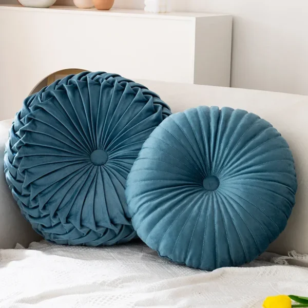 Home Decorative for Living Room Chair Couch Sofa for All Seasons Xmas Gift Round Seat Back Cushion Throw Pillow - Image 5