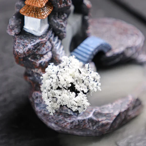 Backflow Incense Holder Waterfall Incense Burner Home Decor Aromatherapy Ornament Incense Cones with Backflow Incense Cones - Image 5