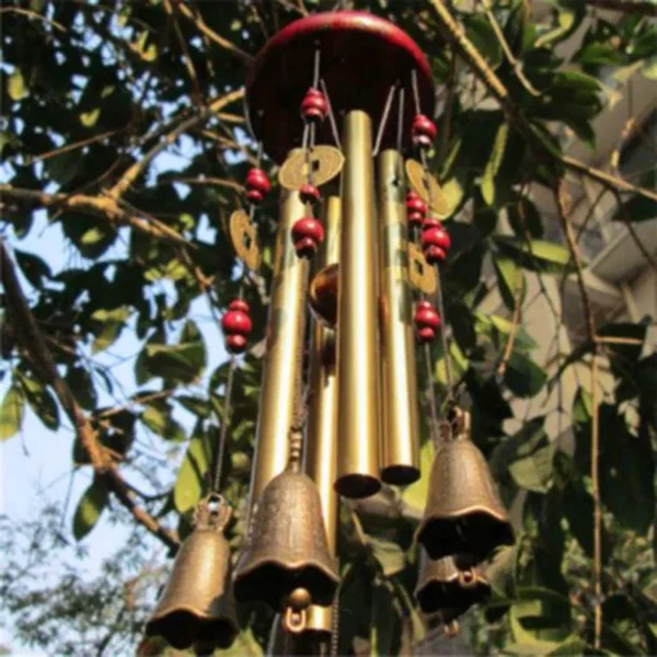 Large Wind Chime Tubes Bells Metal Church Bell Outdoor Garden Home Garden Decor Hanging Wind Chime Symbol Of Good Luck