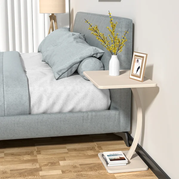 Side Table Simple Corner Table Living Room Home Hotel Homestay Side Table Bedside Cabinet Mobile Small Apartment Coffee Table - Image 5