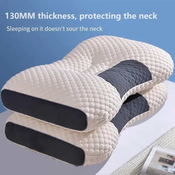 2024 Neck Pillow Help Sleep And Protect The Neck Cervical Orthopedic Household Soybean Fiber SPA Massage Pillow For Sleeping