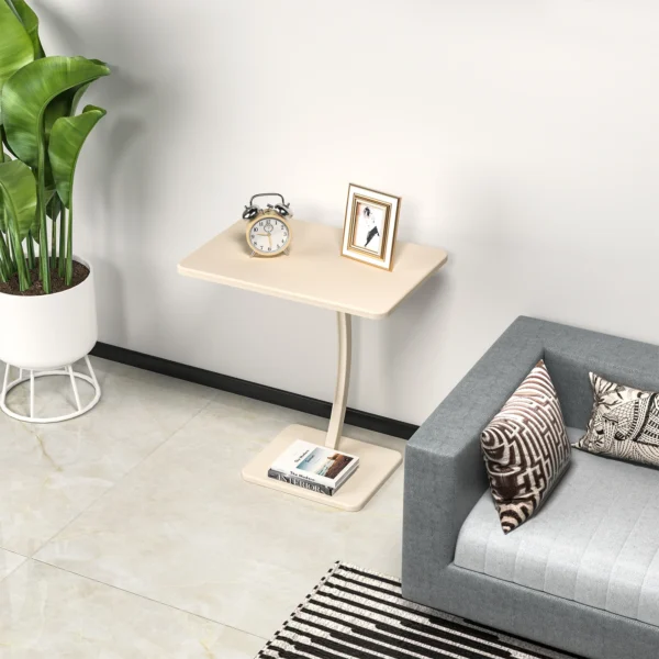 Side Table Simple Corner Table Living Room Home Hotel Homestay Side Table Bedside Cabinet Mobile Small Apartment Coffee Table - Image 3