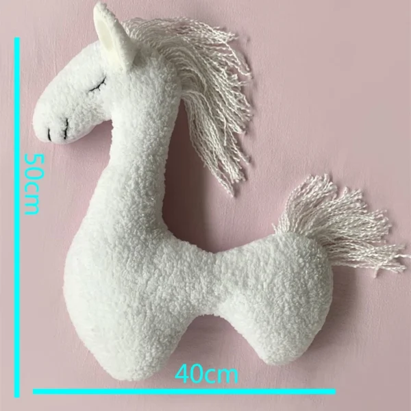 Newborn Photography Props Mat Posing Pillow Cushion Blanket Backdrops Photo Studio Photography Mat Cute Horse Plush Doll - Image 3