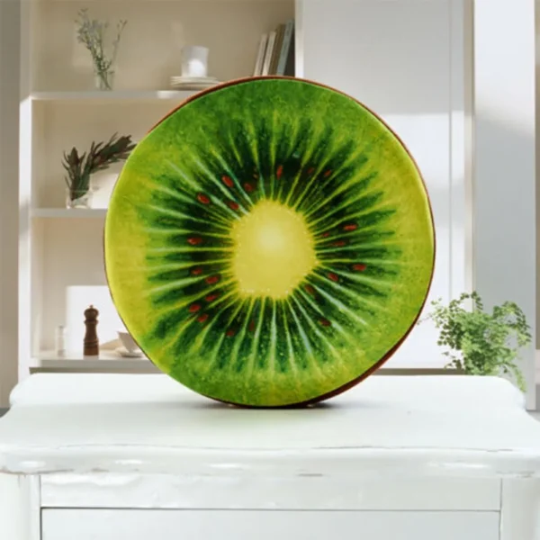 33cm Cushion Fruit Shape For In-bed Reading And Watching Back And Head Pillow Round Cushion Lint-free - Image 5