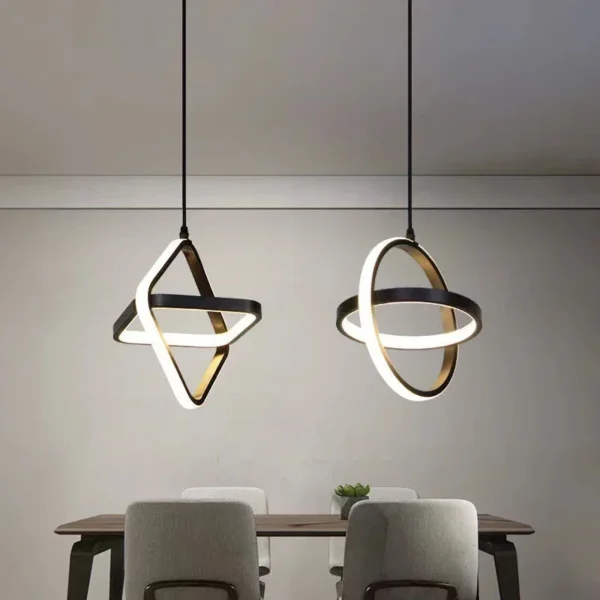 Modern LED Pendant Light for Living Dining Room Table Bedroom Bedside Ceiling Chandelier Indoor Home Decoration Lighting Fixture - Image 4