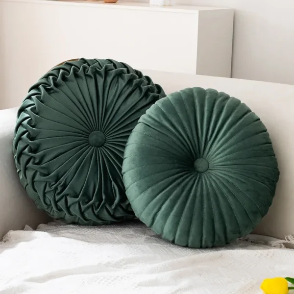 Home Decorative for Living Room Chair Couch Sofa for All Seasons Xmas Gift Round Seat Back Cushion Throw Pillow - Image 2